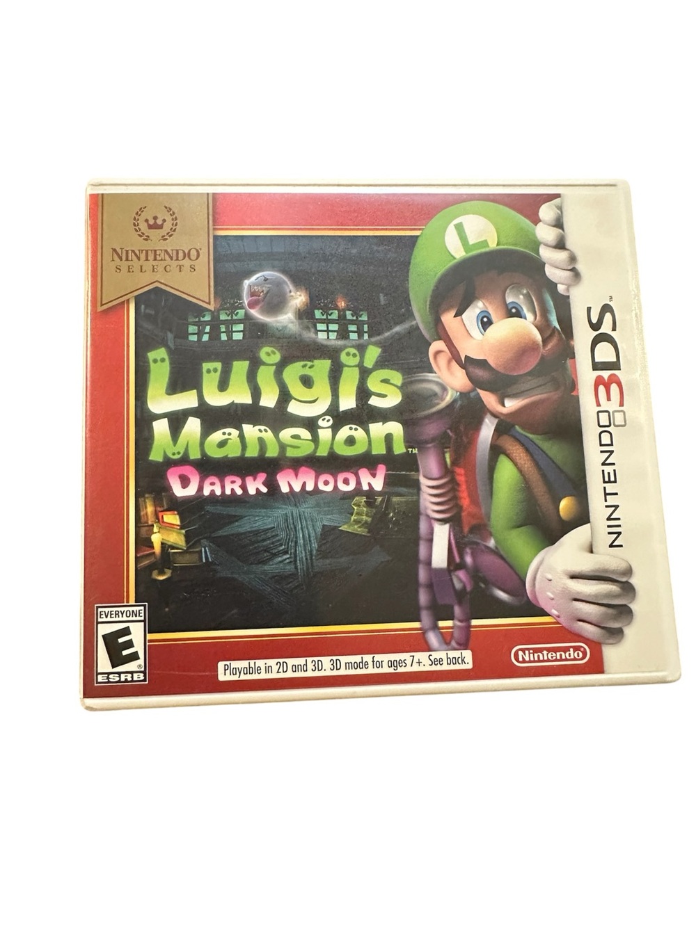 Nintendo Luigi's Mansion: Dark Moon - Green & Red Selects Cover Tested